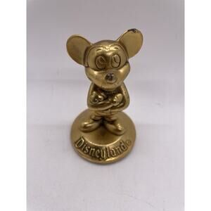 Vintage Walt Disney World Mickey Mouse Figurine Walt Disney Productions